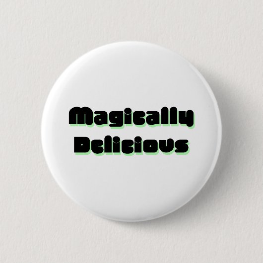 zauberhaft köstlich button (Vorderseite)