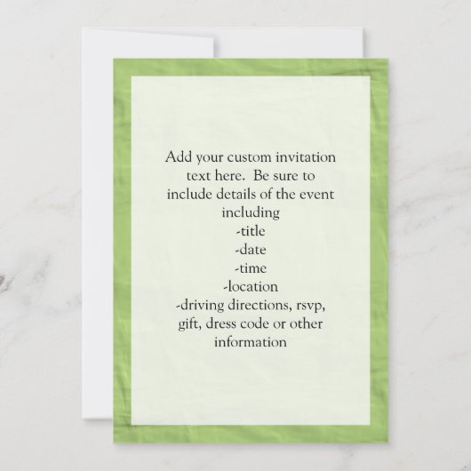 Zauberhaft köstlich einladung (Rückseite)