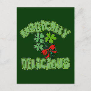 zauberhaft köstlich postkarte