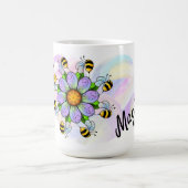 Zauberhaft mit pastellfarbener Tasse (Zentrum)