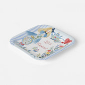 Zauberhafte Alice im Wunderland Garden Paper Napki Pappteller (Gewinkelt)