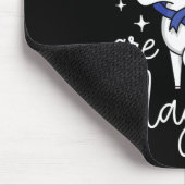 Zauberhafte Alopezie-Krieger Mousepad (Ecke)