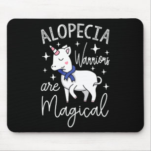 Zauberhafte Alopezie-Krieger Mousepad