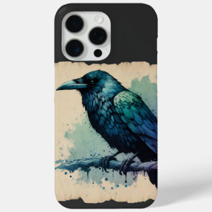 Zauberhafte Aquarell-Raben-Kunst: Bold & Mystisch Case-Mate iPhone Hülle