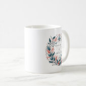 Zauberhafte Blumenpracht Kaffeetasse (VorderseiteRechts)