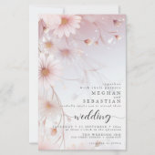 Zauberhafte Blush Pink Blues Hochzeit (Vorderseite)