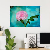 Zauberhafte Blüte Poster (Heimbüro)