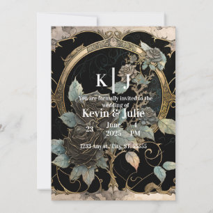 Zauberhafte Blüten Einladung