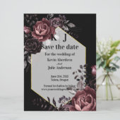 Zauberhafte Blüten Save The Date (Stehend Vorderseite)