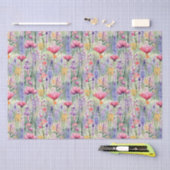 Zauberhafte Daisy Wildblume Blumenmuster Seidenpapier (Handwerk)