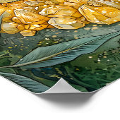 Zauberhafte Drachenkristalle Poster (Ecke)