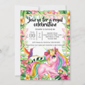 Zauberhafte eindrucksvolle, tropische Waldinsel Einladung (Vorderseite)