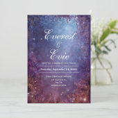 Zauberhafte Einladung zur Hochzeit von Twilight (Stehend Vorderseite)