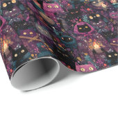 Zauberhafte Familien D&D Unternehmen und Fantasy P Geschenkpapier (Rolleneckpunkt)