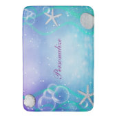 Zauberhafte Fantasie unter dem Meer Badematte (Vorderseite Vertikal)