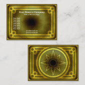 Zauberhafte Fantasiekarte Visitenkarte (Vorne/Hinten)