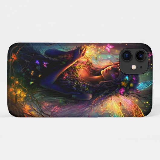 Zauberhafte Fantasy Fairy Lights Case-Mate iPhone Hülle (Rückseite (Horizontal))