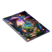 Zauberhafte Fantasy Fantasy Magical Forest Notizblock (Rechte Seite)