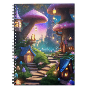 Zauberhafte Fantasy Fantasy Magical Forest Notizblock