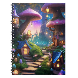 Zauberhafte Fantasy Fantasy Magical Forest Notizblock
