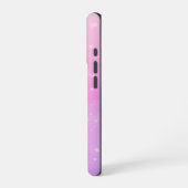 Zauberhafte farbenfrohe Einhorn iPhone Hülle (Linke Seite)