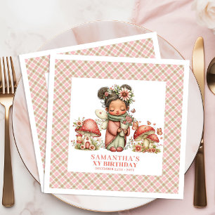 Zauberhafte Feen Whimsical Gartenparty Geburtstag Serviette