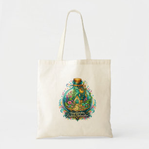 Zauberhafte Feengarten-Botanik-Tasche Tragetasche