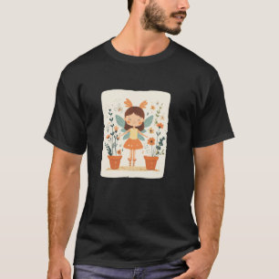 Zauberhafte Feengärtnerin für verzauberte Räume Ou T-Shirt