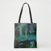 Zauberhafte Forest Mystical Fantasy Art Tasche (Vorderseite)