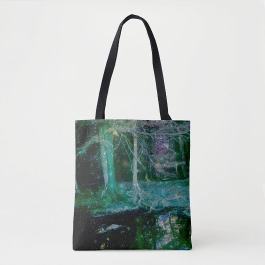 Zauberhafte Forest Mystical Fantasy Art Tasche (Vorderseite)