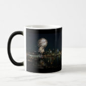 Zauberhafte Foto-Tasse Pittsburgh-2-Sided Night &  Verwandlungstasse (Links)