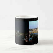 Zauberhafte Foto-Tasse Pittsburgh-2-Sided Night &  Verwandlungstasse (Mittel)