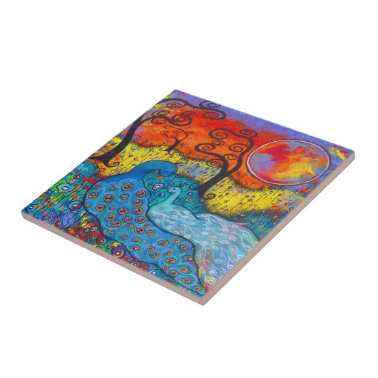 Zauberhafte Friedhöfe Kunst Fliese (Seite)