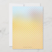 Zauberhafte Gartendusche Einladung (Rückseite)