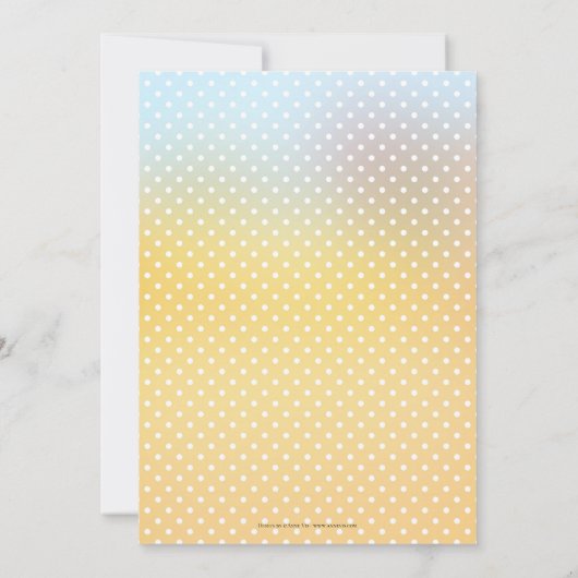 Zauberhafte Gartendusche Einladung (Rückseite)