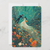 Zauberhafte Gartenhochzeit Einladung (Vorderseite)