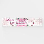 Zauberhafte Gartenmädchen - Lámpara rosa zapato Banner (Horizontal)