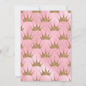 Zauberhafte Geburtstagsparty der Meerjungfrau Einladung (Rückseite)