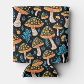 Zauberhafte Geschichte: Biolumineszierendes Pilz Dosenkühler (Vorderseite)