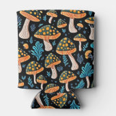 Zauberhafte Geschichte: Biolumineszierendes Pilz Dosenkühler (Rückseite)