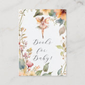 Zauberhafte Girl Books für Kinder Begleitkarte (Vorderseite)