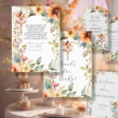 Zauberhafte Girl Books für Kinder Begleitkarte