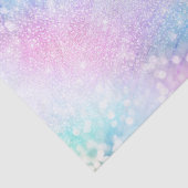 Zauberhafte Glitzer Glitzern rosa Design Seidenpapier (Ausschnitt)