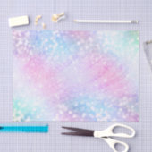 Zauberhafte Glitzer Glitzern rosa Design Seidenpapier (Handwerk)