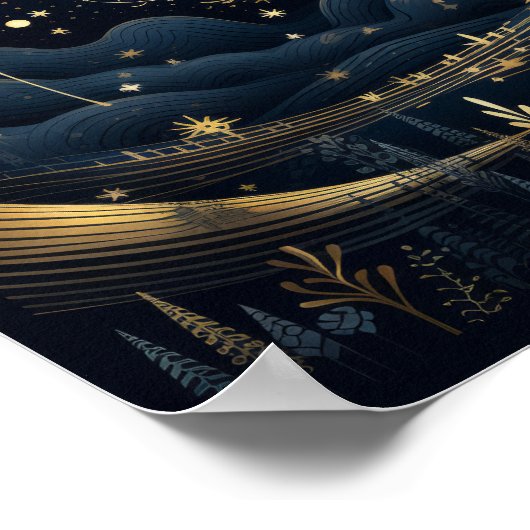 Zauberhafte Glühwürmchen, Zerrkerben und Poster (Ecke)