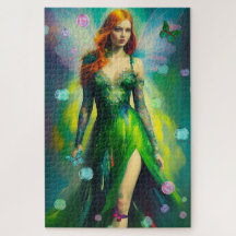 Zauberhafte grüne Irische Holzfresser und Schmette