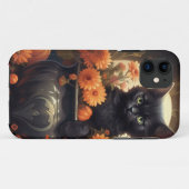 Zauberhafte Halloween-Katze Case-Mate iPhone Hülle (Rückseite (Horizontal))