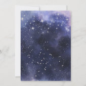 Zauberhafte Halloween-Weihnachtskarte Einladung (Rückseite)