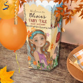 Zauberhafte Herbstmärchen mit Babydusche Popcorn Geschenkschachtel