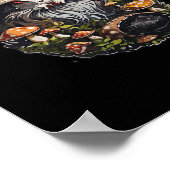 Zauberhafte Hexe Whimsigoth & Mystische Kunst für Poster (Ecke)